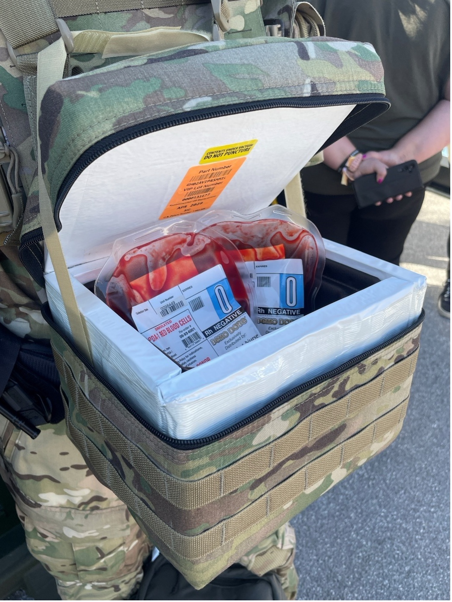 Taktischer, tragbarer Kühlcontainer