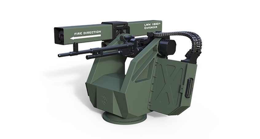 VALHALLA RWS LOKI mit MG und Flugkörper MBDA ENFORCER. (Grafik: VALHALLA)
