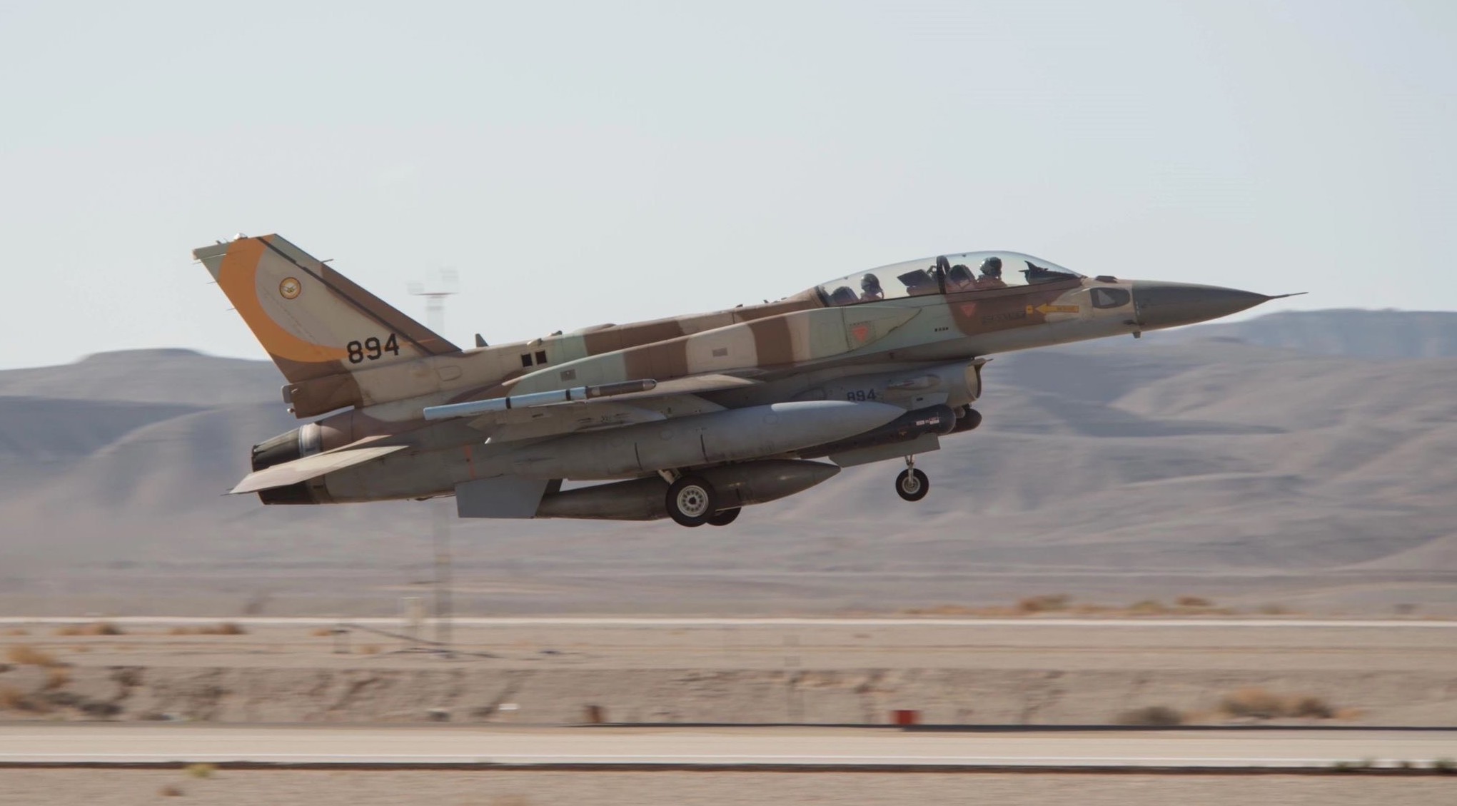 F-16I der israelischen Luftstreitkräfte.
