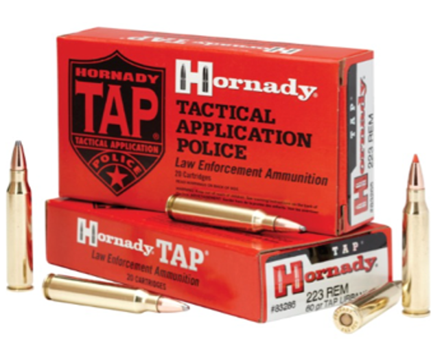 Patronen der TAP-Linie von Hornady.