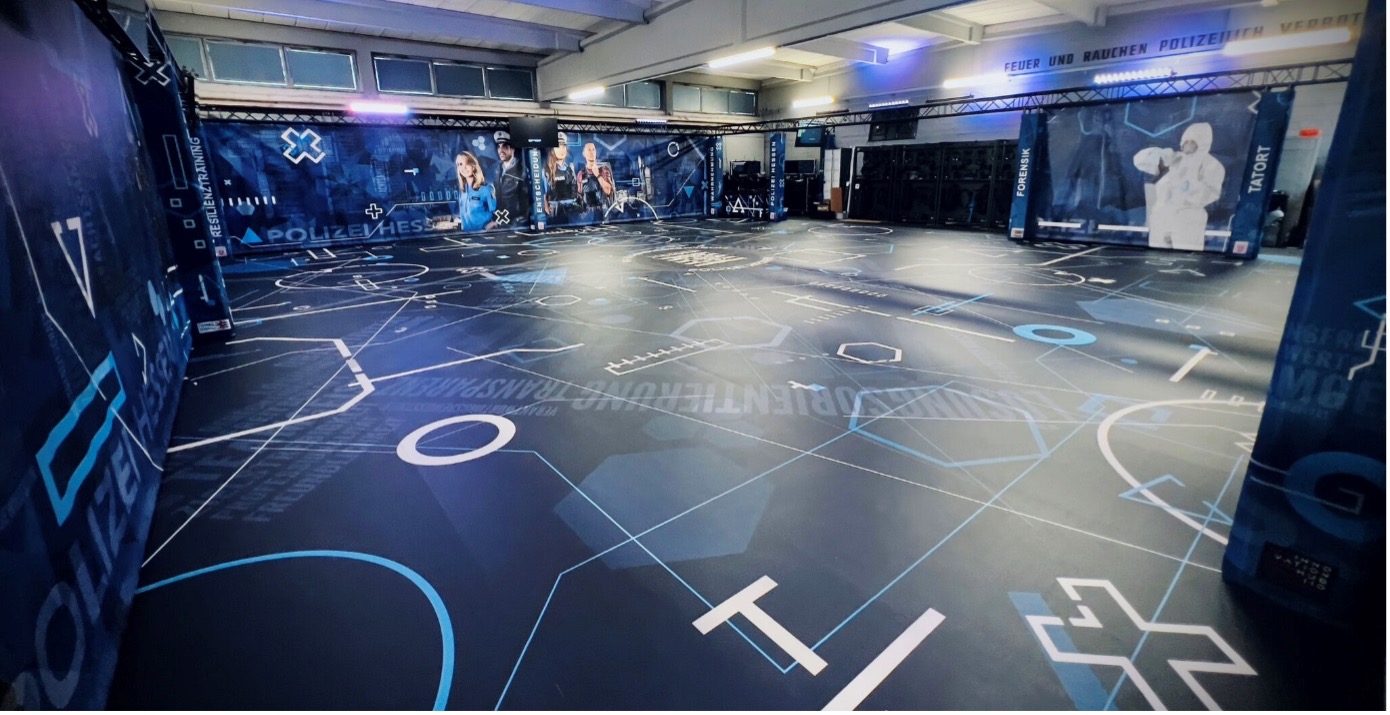 „Virtueller“ Trainingsraum. (Foto- Hologate)